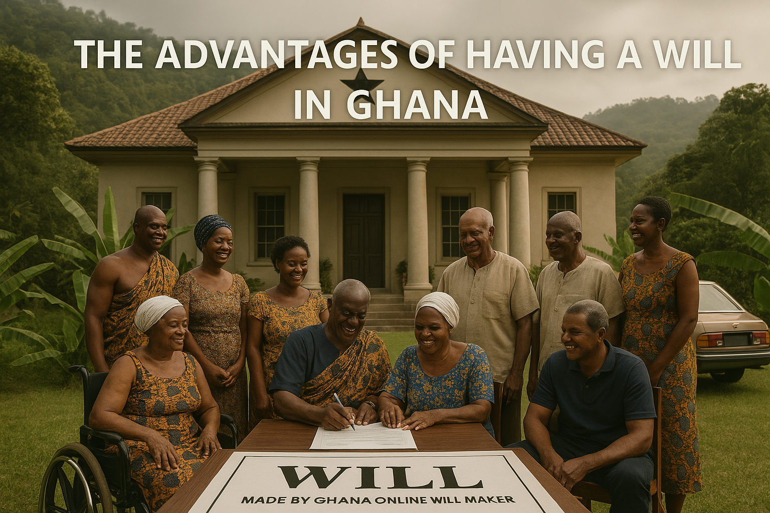 The advantages of having a will in Ghana